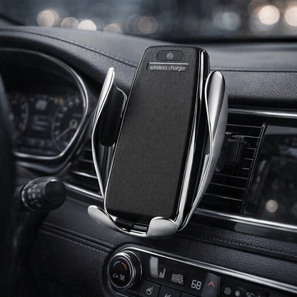 Fast Wireless Car Charger with Auto-Clamp