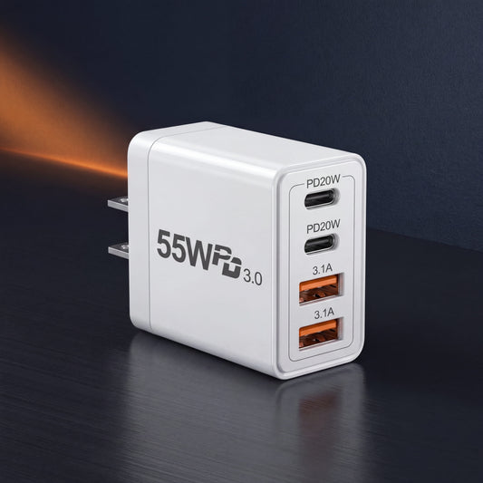 55W FastCharge Multi-Port Charger