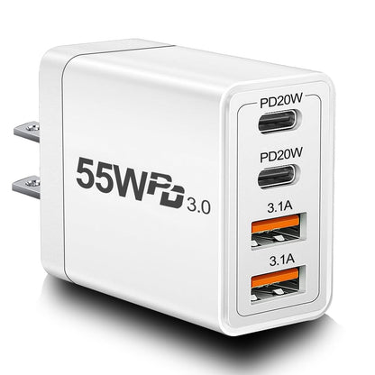 55W FastCharge Multi-Port Charger