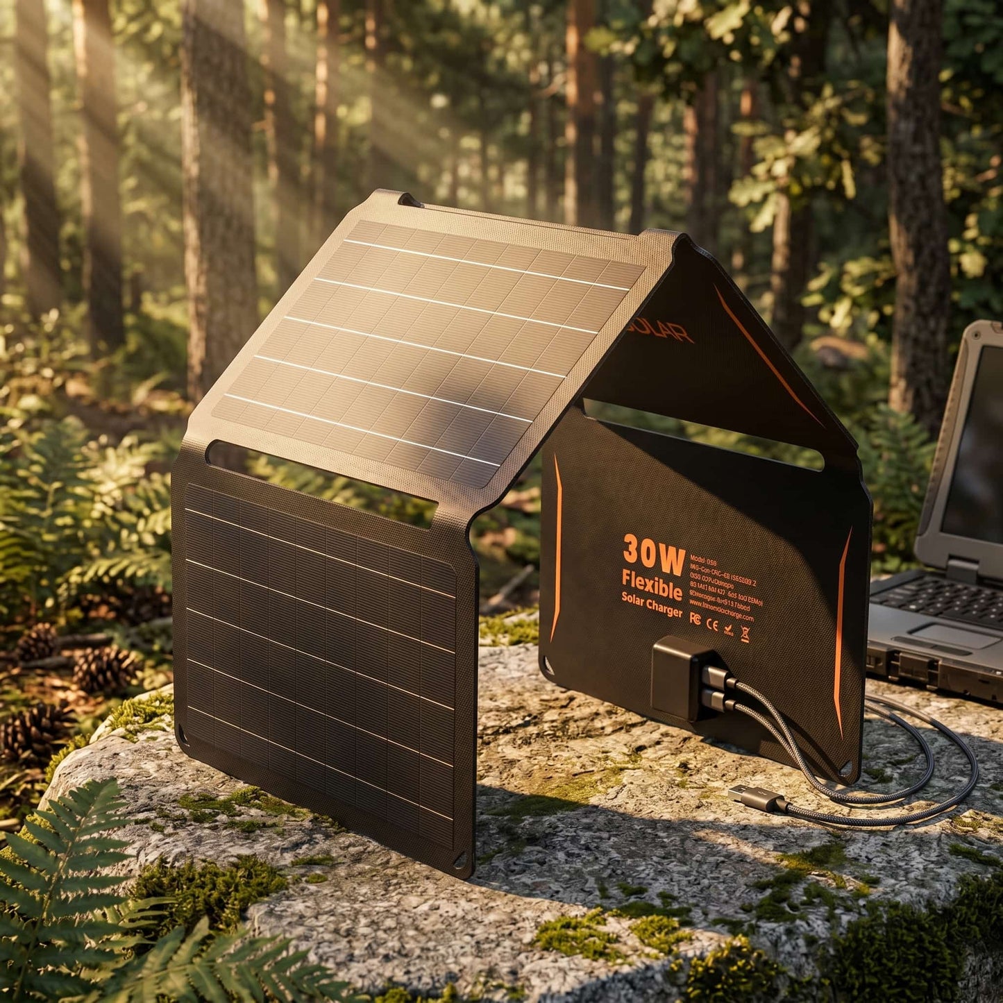 SunCharge Pro 30W Foldable Solar Charger